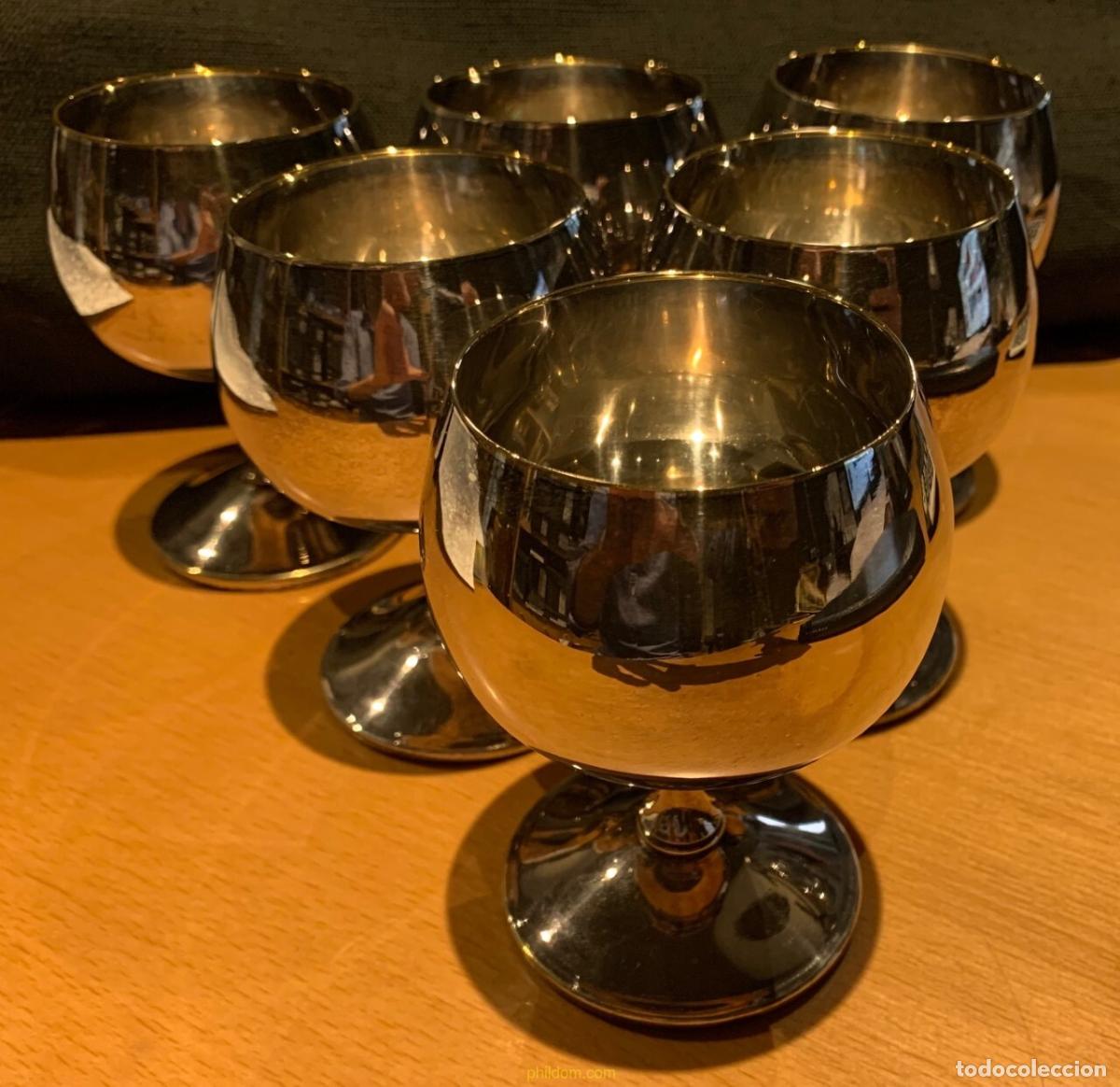 Antig&uuml;edades: COPAS METALICAS BA&Ntilde;O DE PLATA - Foto 2