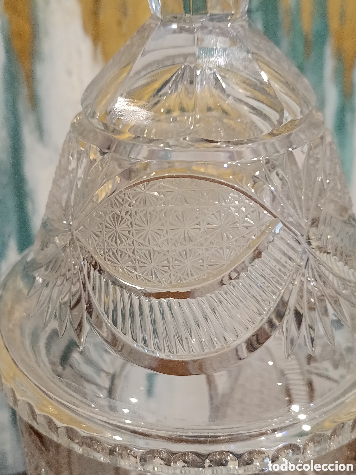 Antig&uuml;edades: Bombonera de cristal - Foto 5