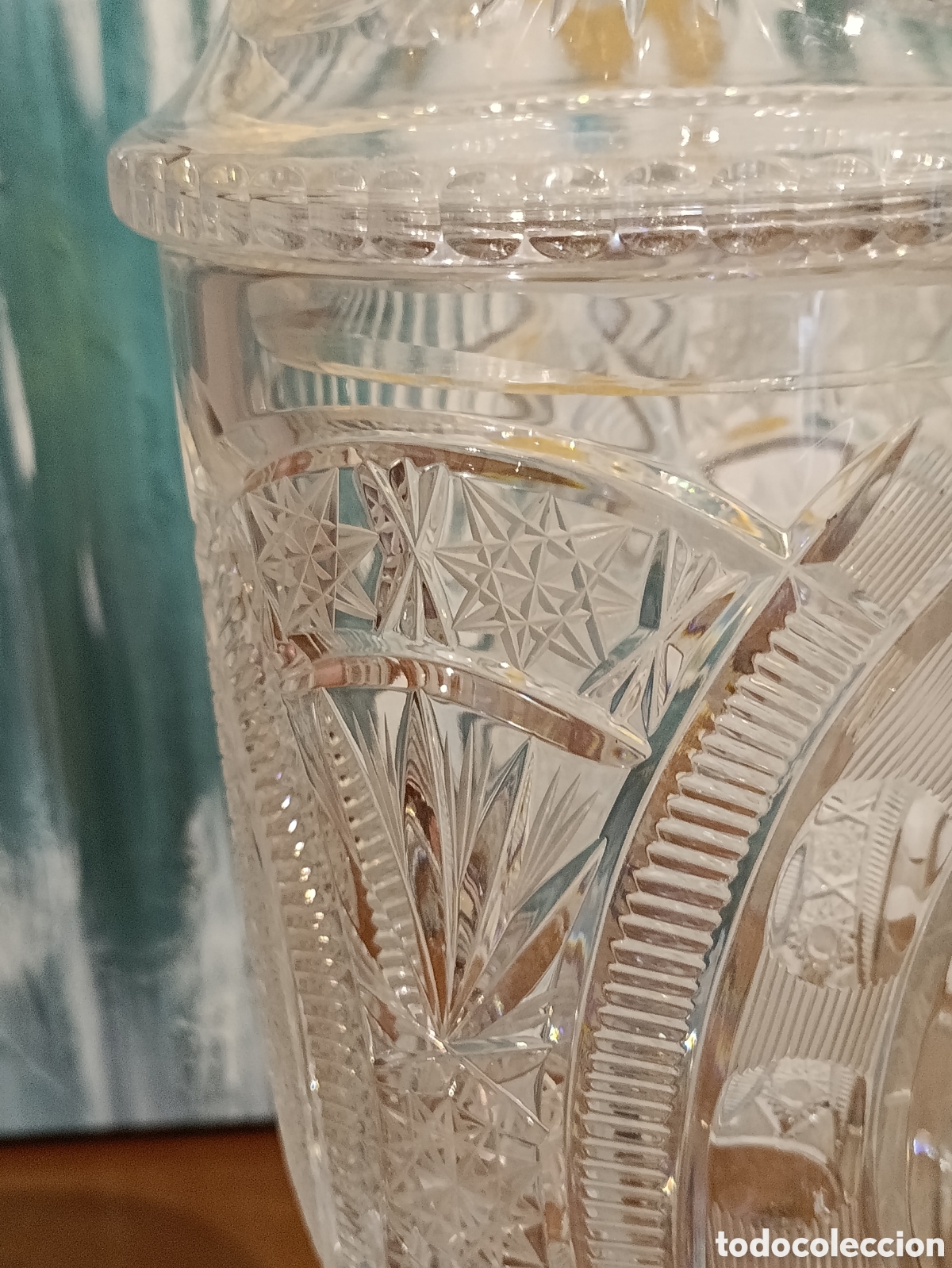Antig&uuml;edades: Bombonera de cristal - Foto 6