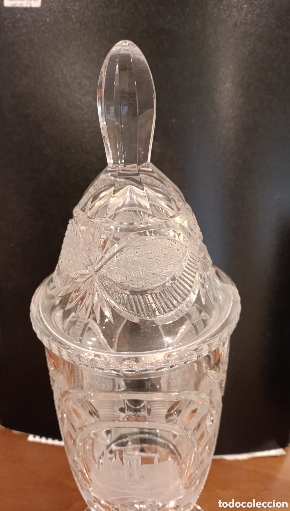 Antig&uuml;edades: Bombonera de cristal - Foto 9