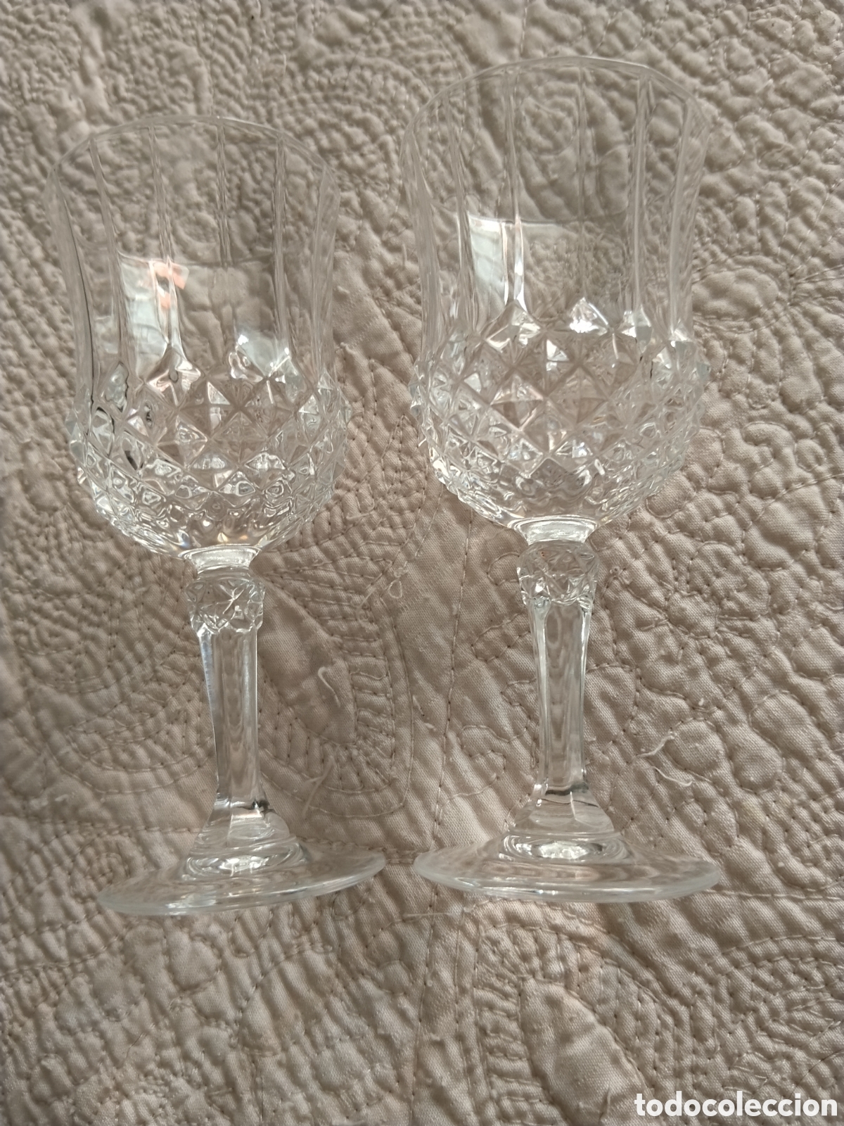 Antiquit&eacute;s: Pareja de copas de licor Gorham King Edward - Cristal antiguo