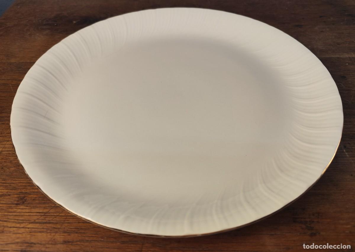Antig&uuml;edades: Gran plato Pontesa, modelo Chinamoda, porcelana