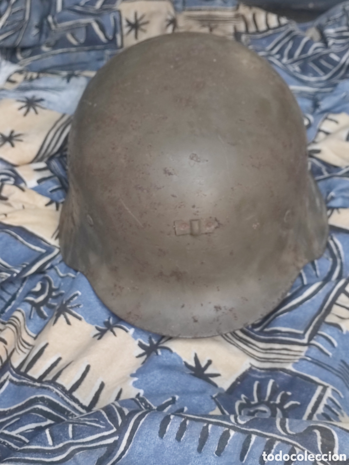 Antig&uuml;edades: Antiguo casco original, , trubia, guerra civil. En muy buen estado