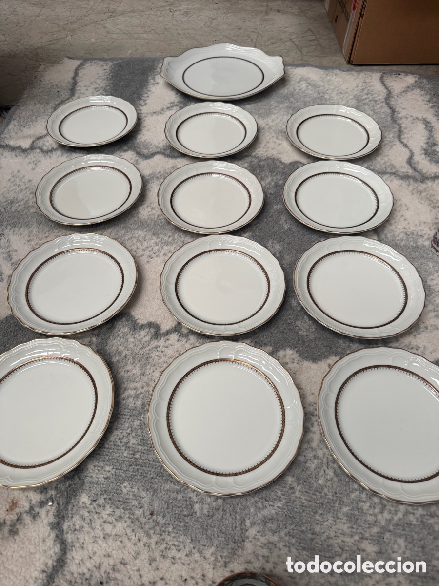 Antig&uuml;edades: Porcelanas Bidasoa Galher Vajilla Completa