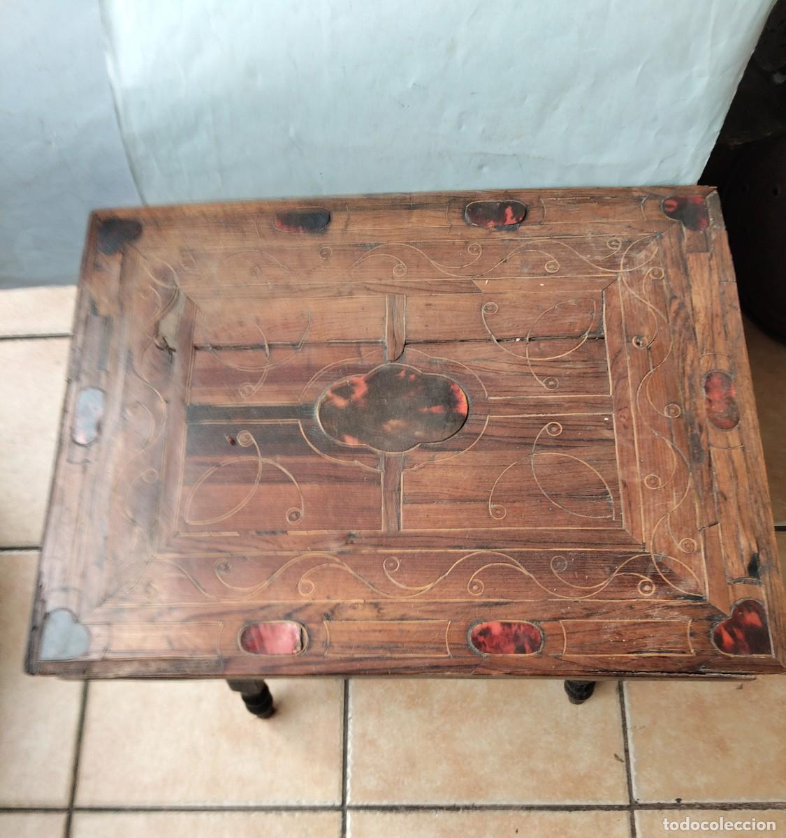 Antig&uuml;edades: Arca con mesa hispano flamenca S.XVII-pp XVIII - Foto 5