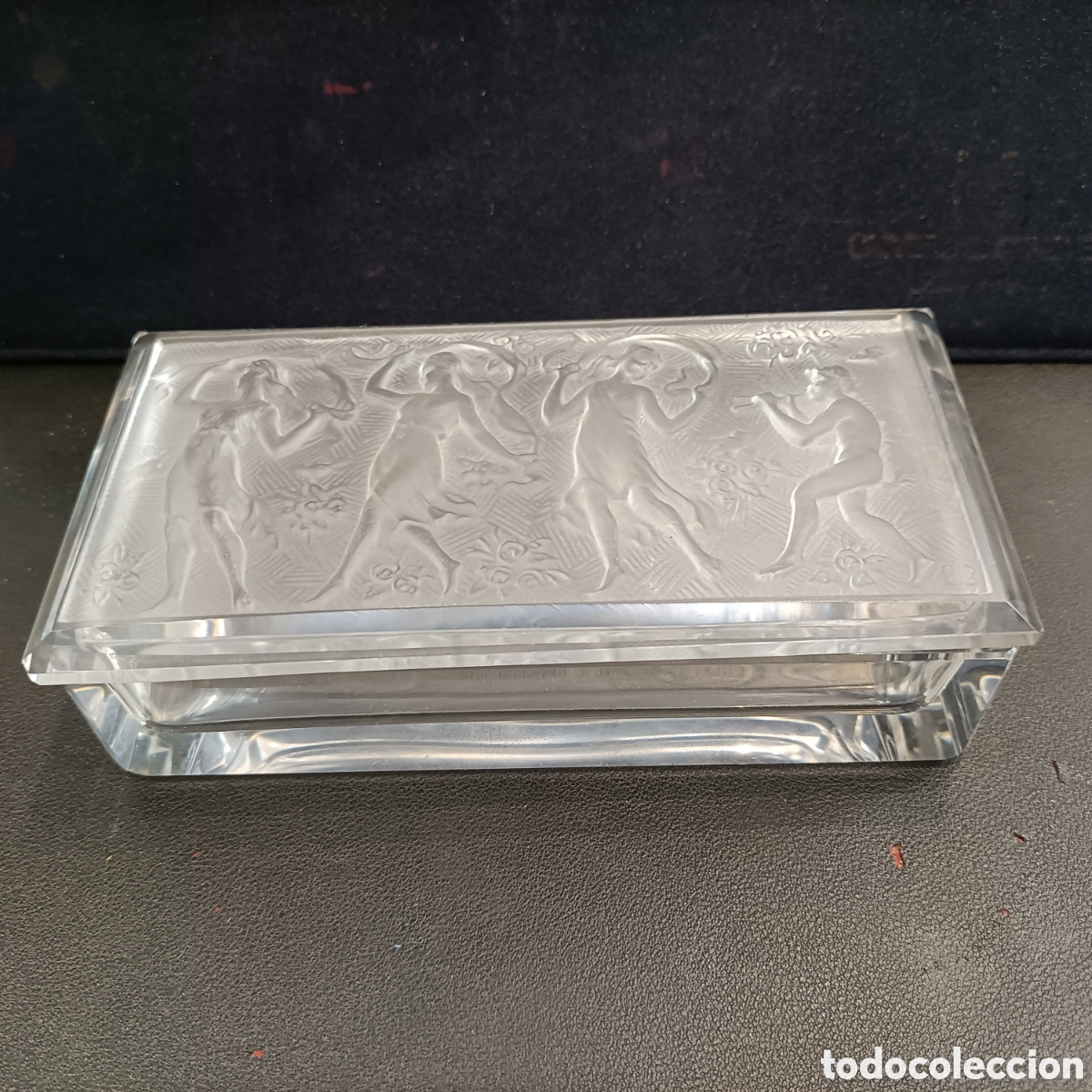 Antig&uuml;edades: Caja de cristal de Heinrich Hoffmann, circa 1930, Gablonz.