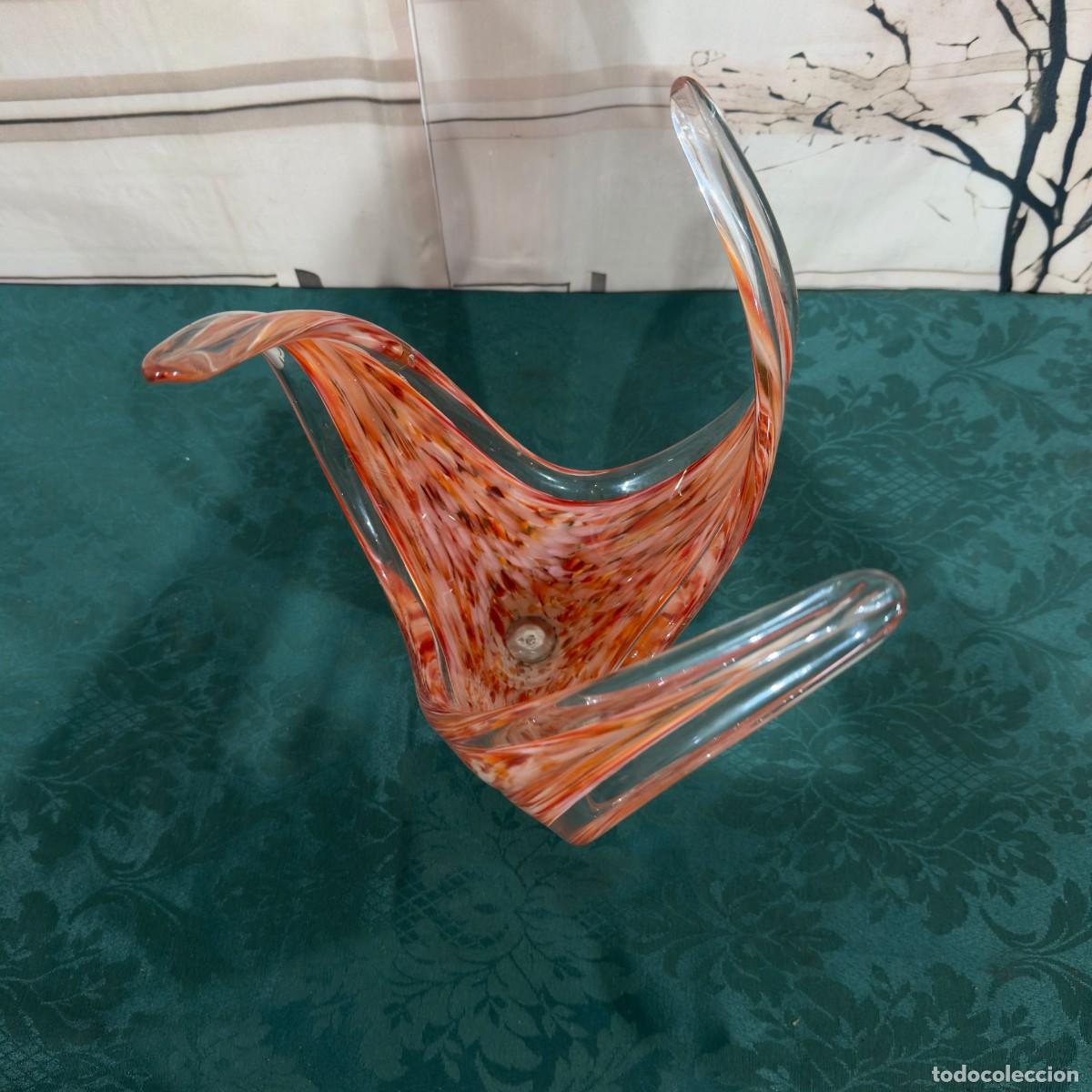 Antig&uuml;edades: Cuenco de cristal estilo Murano de Viartec - Foto 4