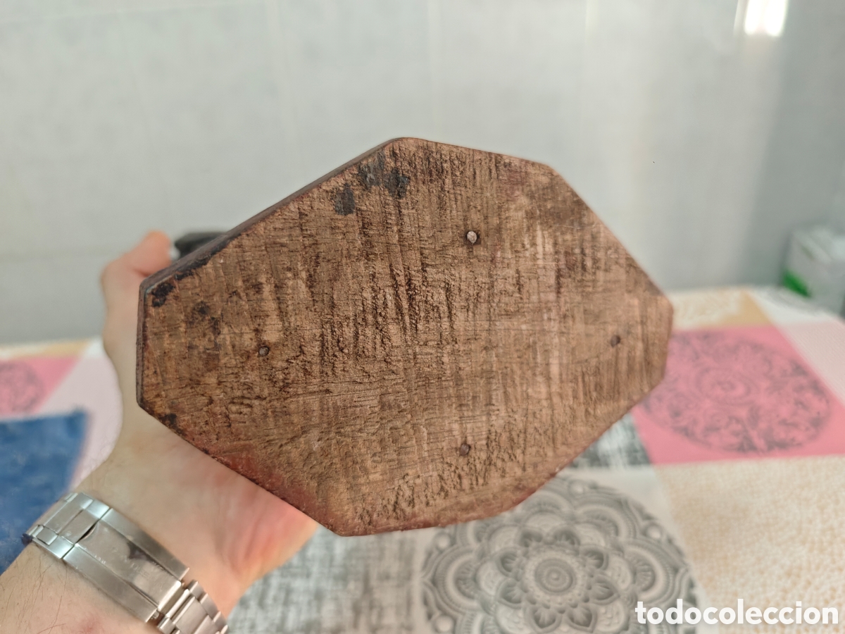 Antig&uuml;edades: GANESHA FIGURA INDU MADERA - Foto 14