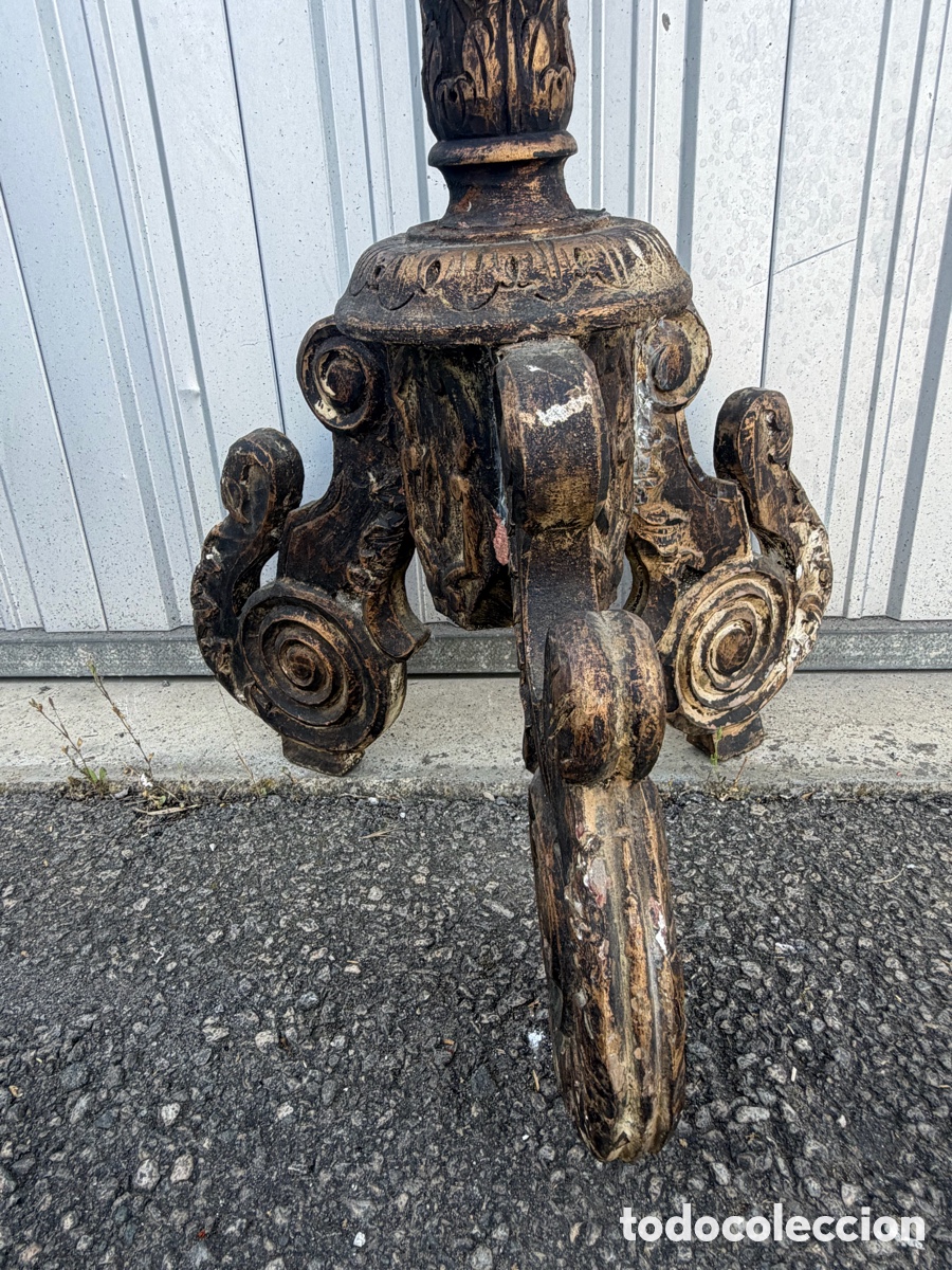 Antig&uuml;edades: Antigua venditera de iglesia francesa - Foto 2