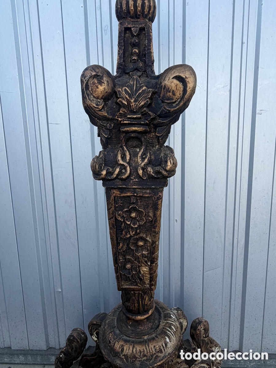 Antig&uuml;edades: Antigua venditera de iglesia francesa - Foto 3