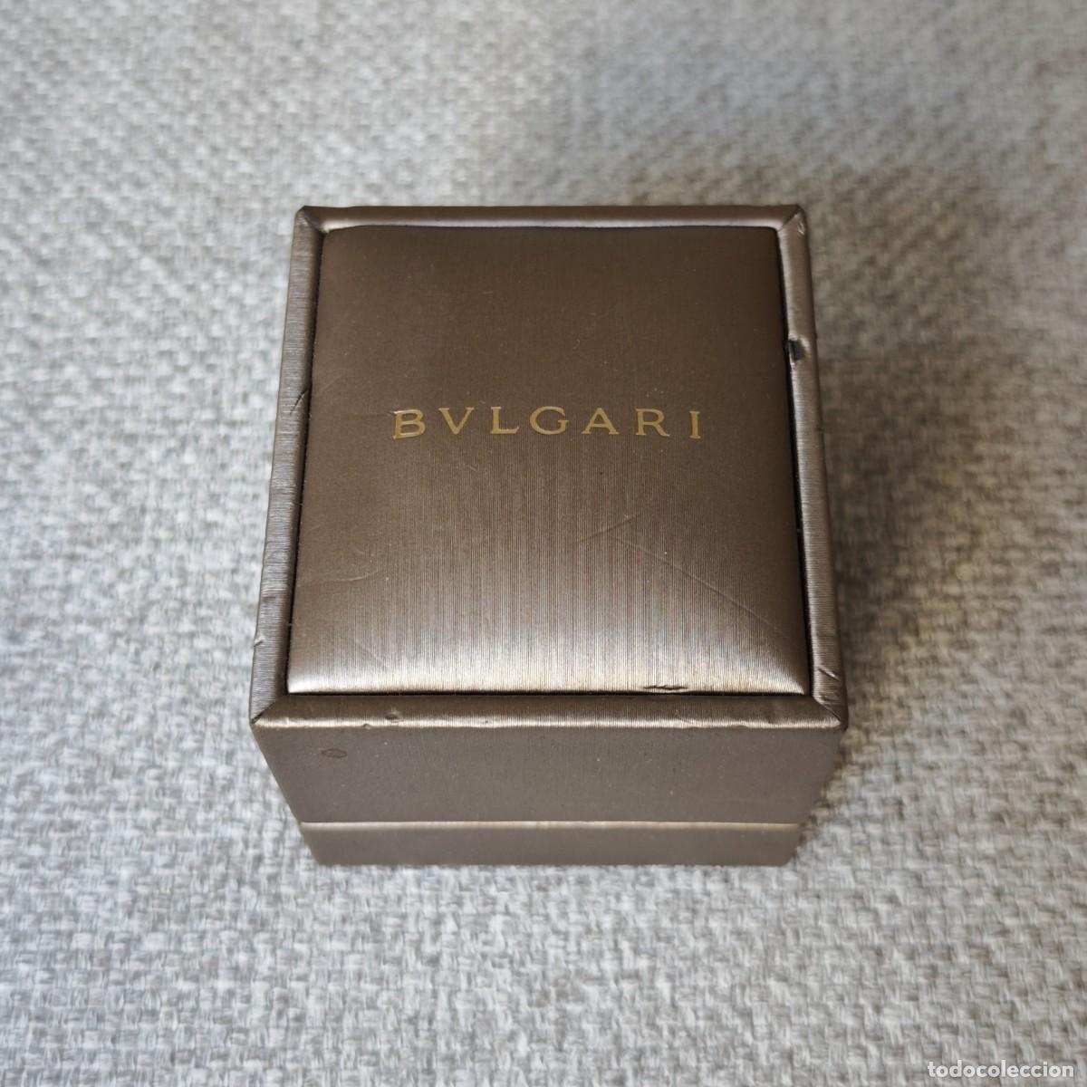 Antig&uuml;edades: BULGARI caja anillo vintage boite scatola ring box