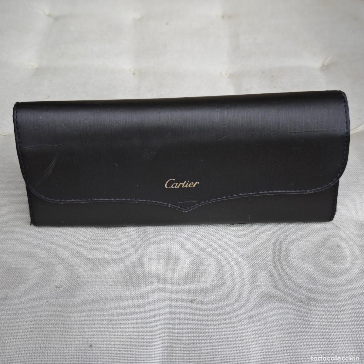 Antig&uuml;edades: CARTIER caja funda gafas vintage boite scatola glasses box