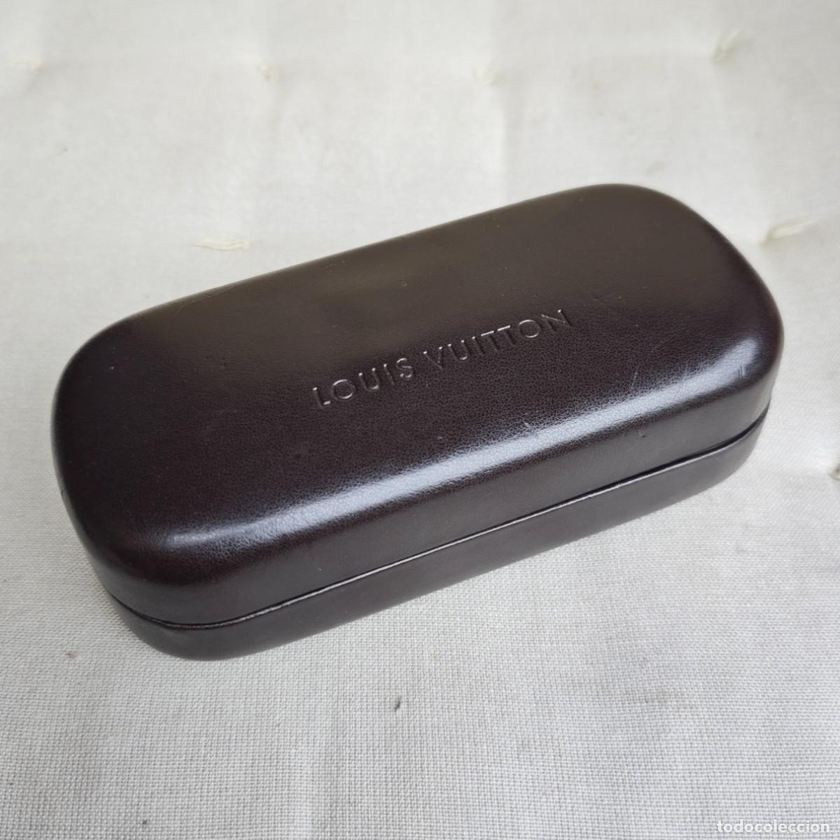 Antig&uuml;edades: LOUIS VUITTON caja funda gafas vintage boite scatola glasses box