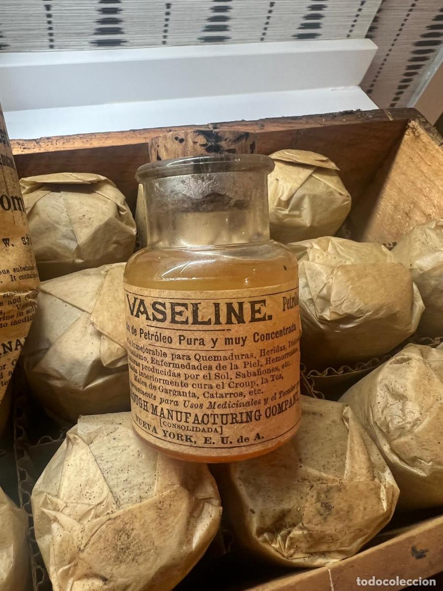Antig&uuml;edades: 2 Cajas Antiguas Originales de Vaseline (Chesebrough Mfg. Co.) - Completas y de &Eacute;poca