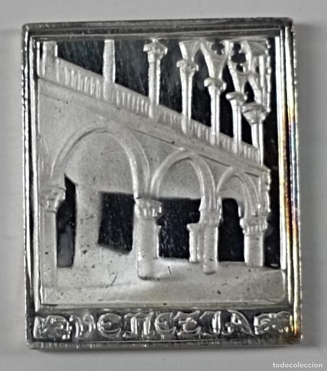 Antig&uuml;edades: Lingote de plata pura (999), PROOF Arcos de Venecia (Italia)
