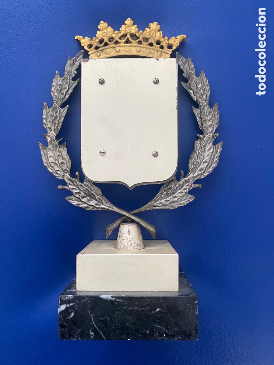 Antig&uuml;edades: ANTIGUO ESCUDO BADAJOZ - Foto 2