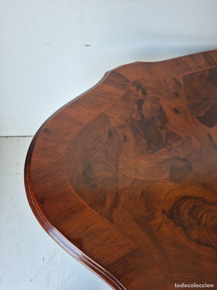 Antig&uuml;edades: Decorativa Mesa de Centro - Ra&iacute;z y Talla de Madera - Foto 7