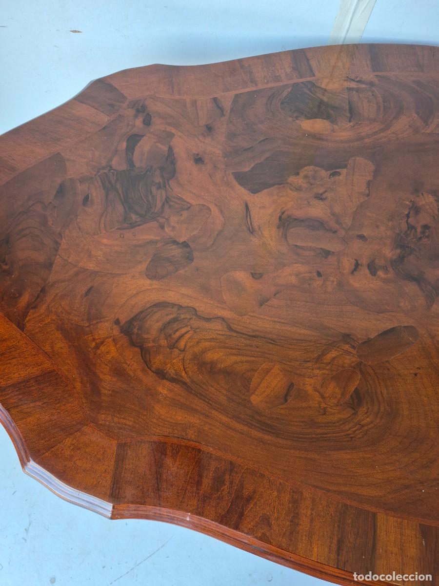 Antig&uuml;edades: Decorativa Mesa de Centro - Ra&iacute;z y Talla de Madera - Foto 8
