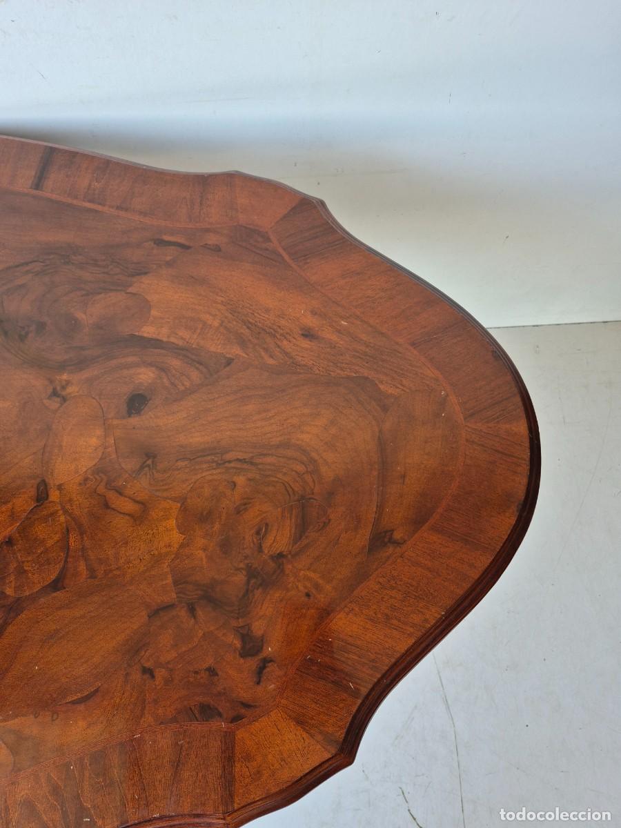 Antig&uuml;edades: Decorativa Mesa de Centro - Ra&iacute;z y Talla de Madera - Foto 11
