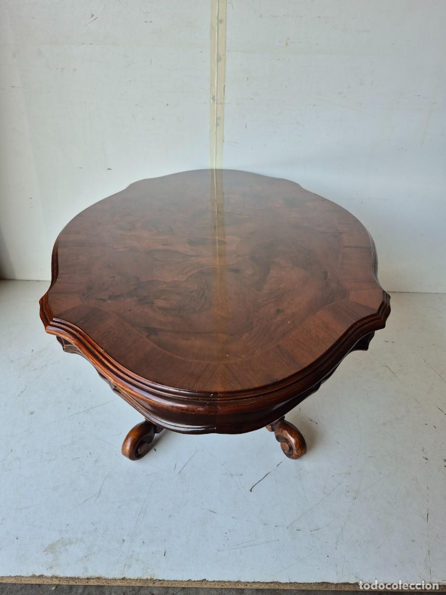 Antig&uuml;edades: Decorativa Mesa de Centro - Ra&iacute;z y Talla de Madera - Foto 13
