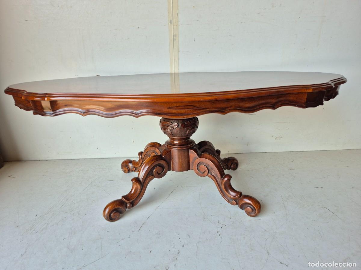 Antig&uuml;edades: Decorativa Mesa de Centro - Ra&iacute;z y Talla de Madera - Foto 17