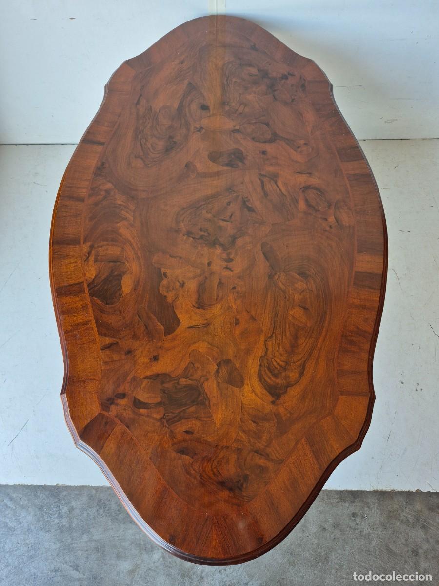 Antig&uuml;edades: Decorativa Mesa de Centro - Ra&iacute;z y Talla de Madera - Foto 19