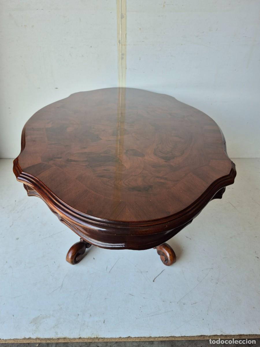 Antig&uuml;edades: Decorativa Mesa de Centro - Ra&iacute;z y Talla de Madera - Foto 20