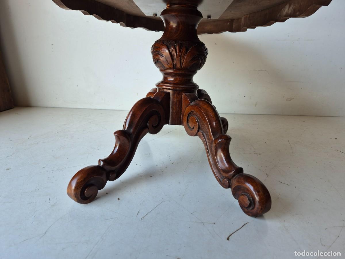 Antig&uuml;edades: Decorativa Mesa de Centro - Ra&iacute;z y Talla de Madera - Foto 21