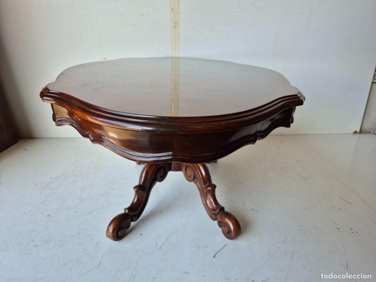 Antig&uuml;edades: Decorativa Mesa de Centro - Ra&iacute;z y Talla de Madera - Foto 22
