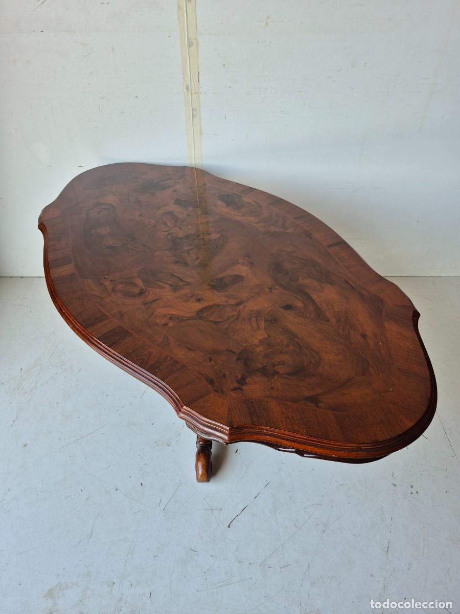 Antig&uuml;edades: Decorativa Mesa de Centro - Ra&iacute;z y Talla de Madera - Foto 23