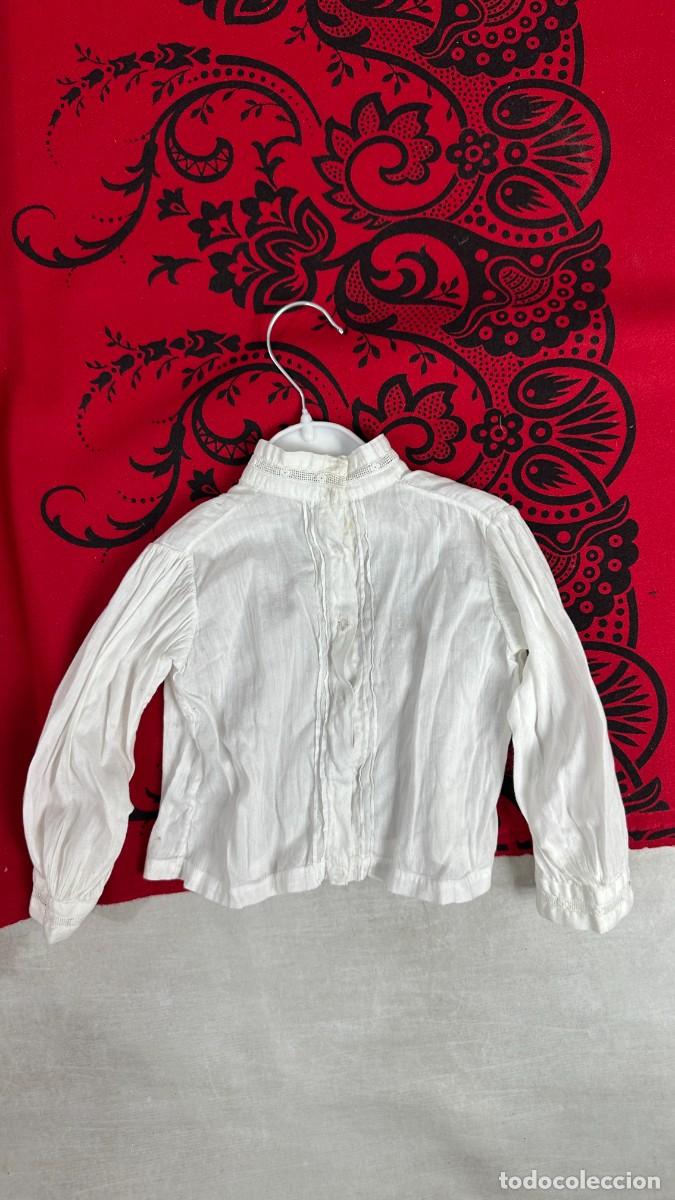 Antig&uuml;edades: Antigua camisa de ni&ntilde;a - Foto 1