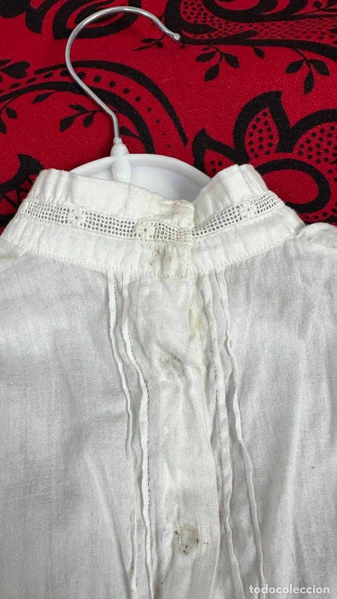 Antig&uuml;edades: Antigua camisa de ni&ntilde;a - Foto 3