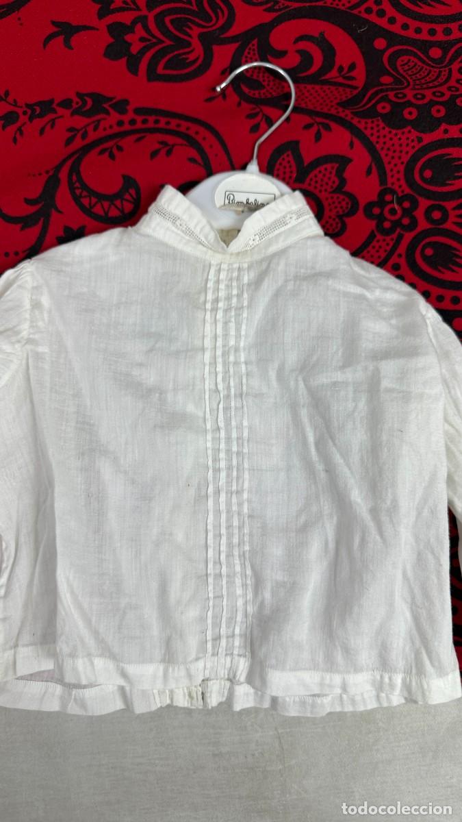 Antig&uuml;edades: Antigua camisa de ni&ntilde;a - Foto 5