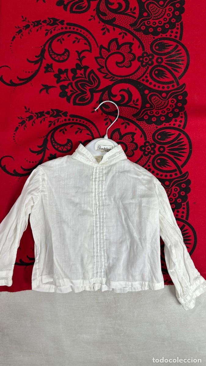 Antig&uuml;edades: Antigua camisa de ni&ntilde;a - Foto 6