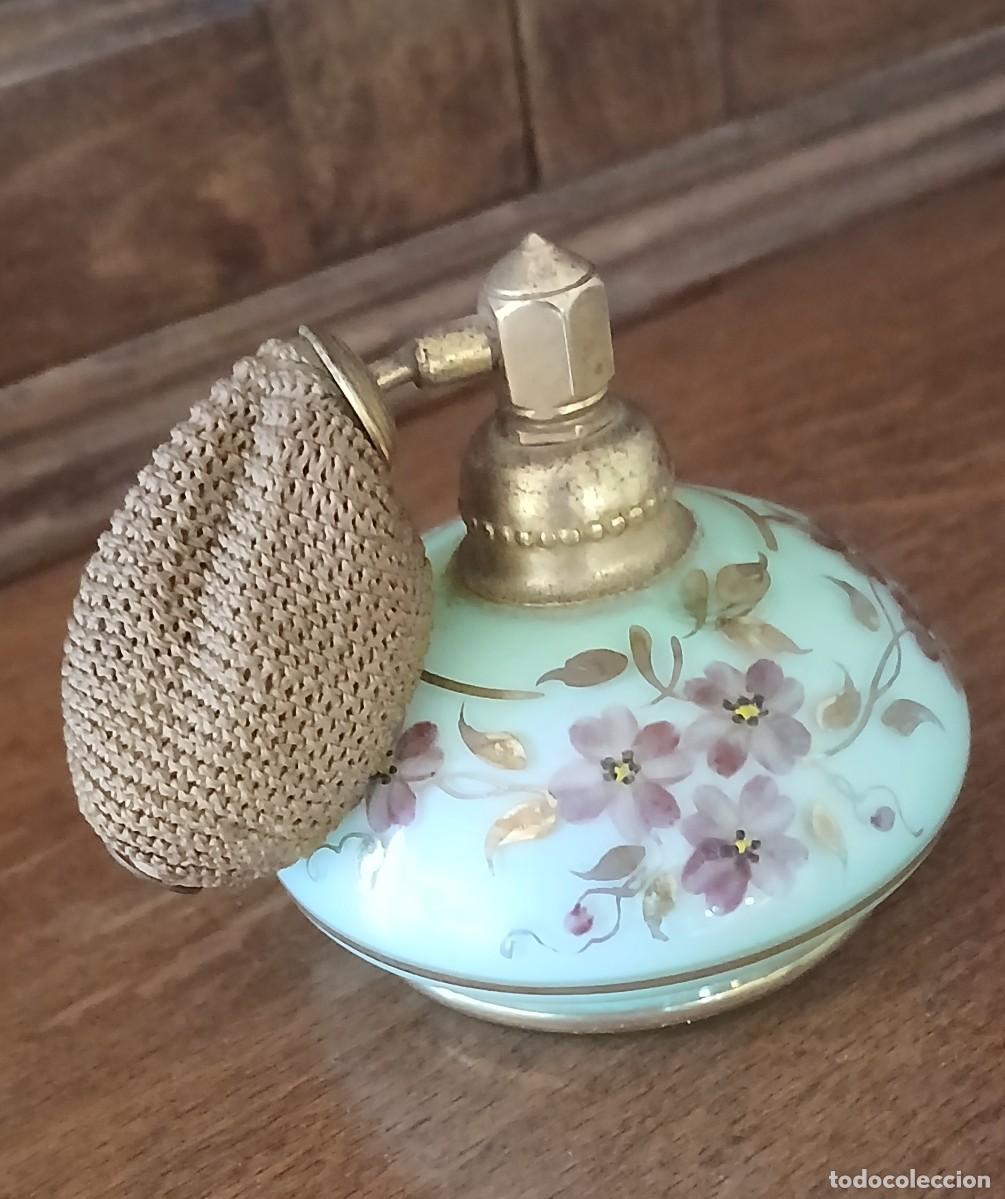 Antig&uuml;edades: ANTIGUO ATOMIZADOR PARA PERFUME DE CRISTAL