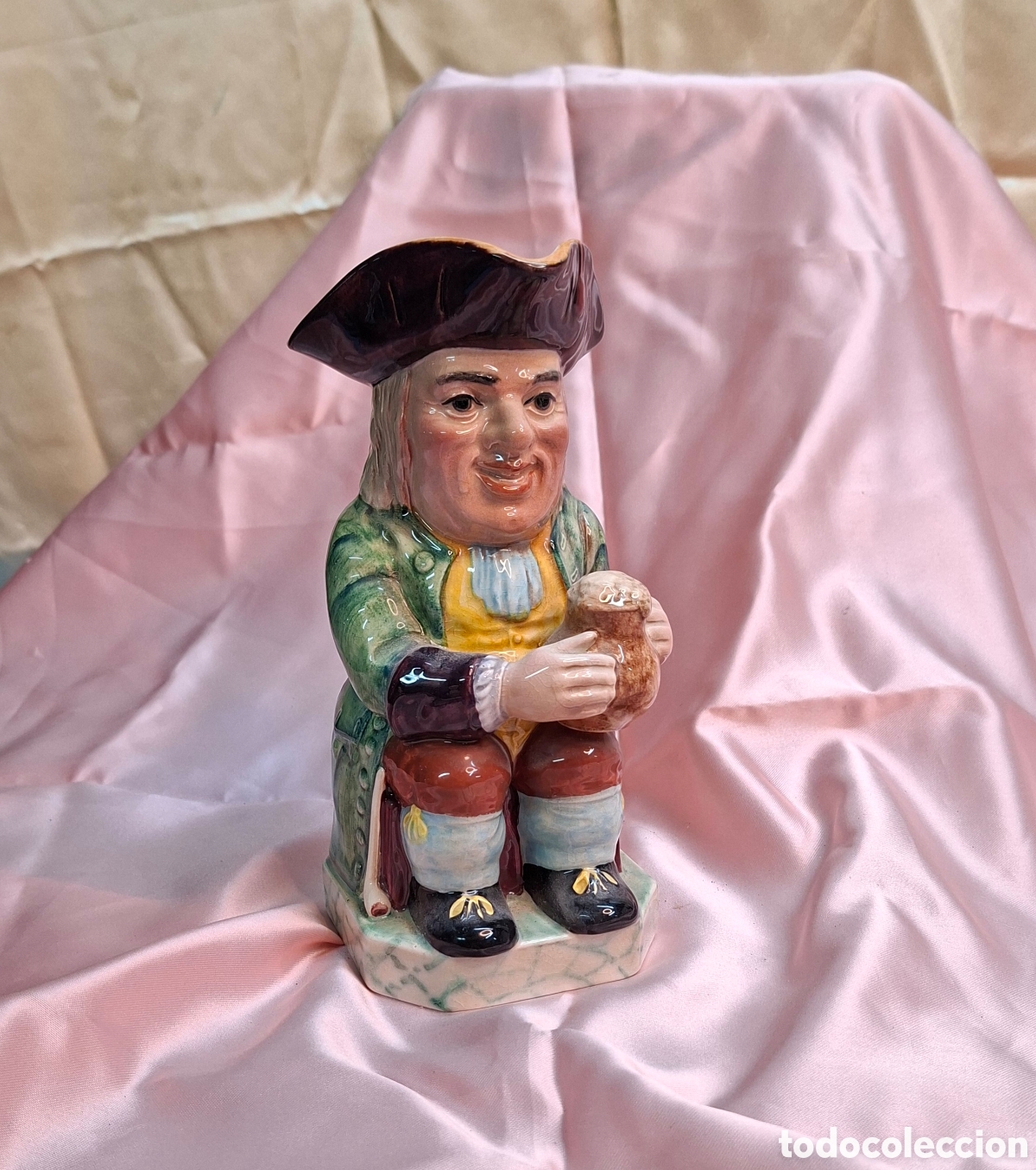 Antig&uuml;edades: Jarra inglesa Toby Jug &ndash; Beswick England n&ordm; 1110 (Philpotts)