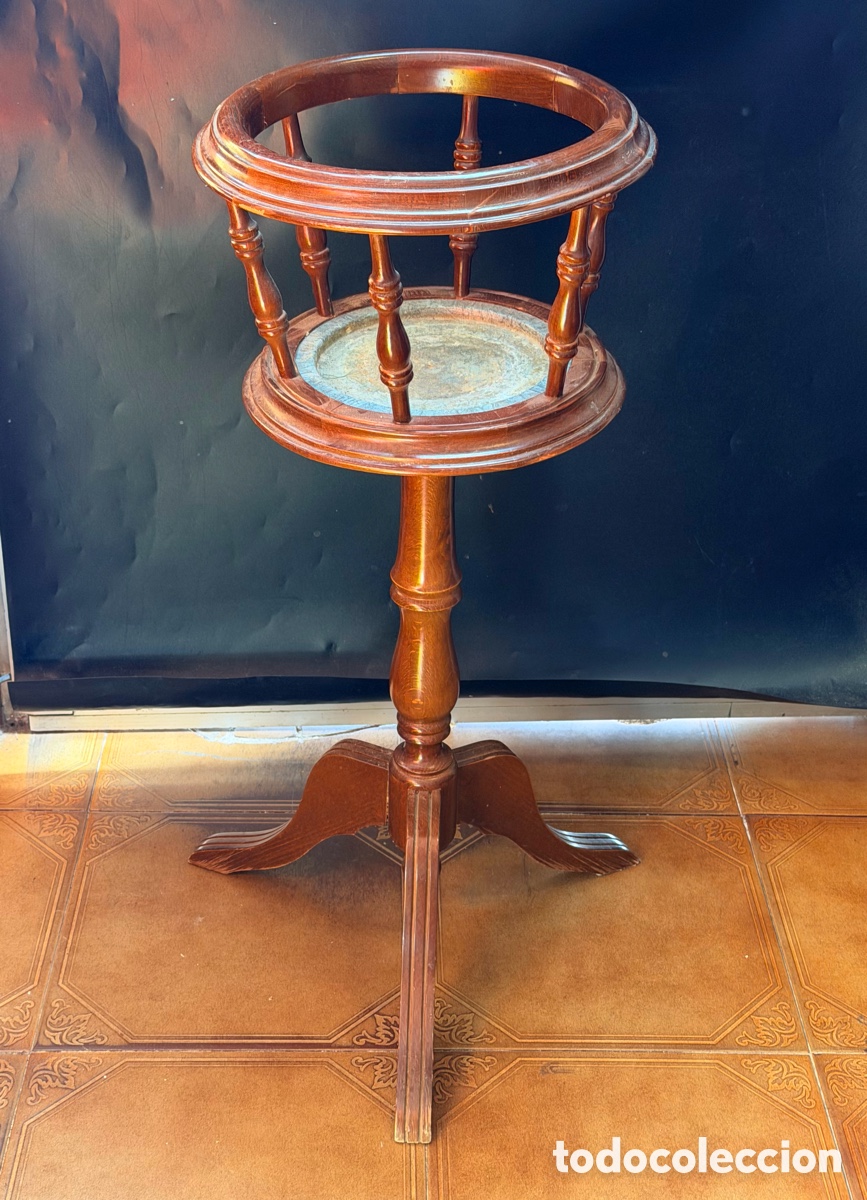 Antig&uuml;edades: Antigua Jardinera de Madera - Foto 6