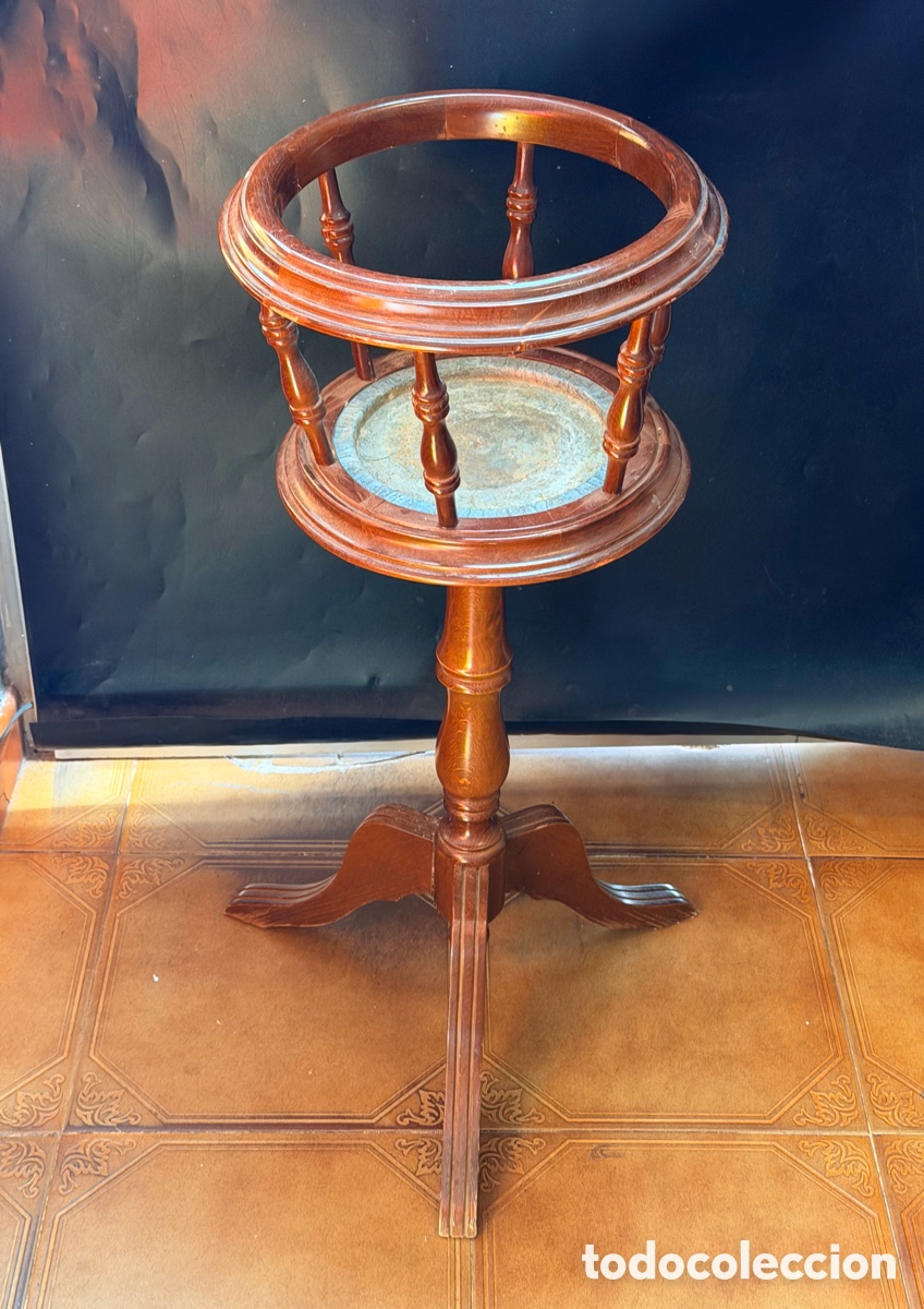 Antig&uuml;edades: Antigua Jardinera de Madera - Foto 8