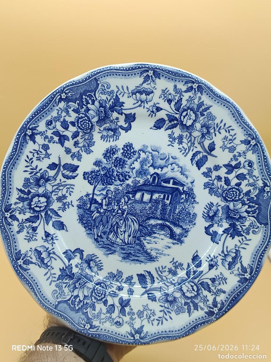 Antig&uuml;edades: PLATO IRONSTONE TABLEWARE 24 CTMS - Foto 1