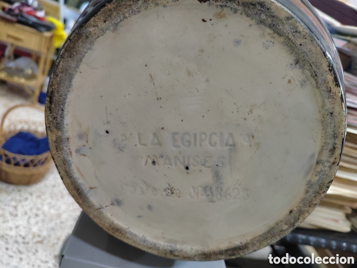 Antig&uuml;edades: Barril de cer&aacute;mica de Manises - Foto 7