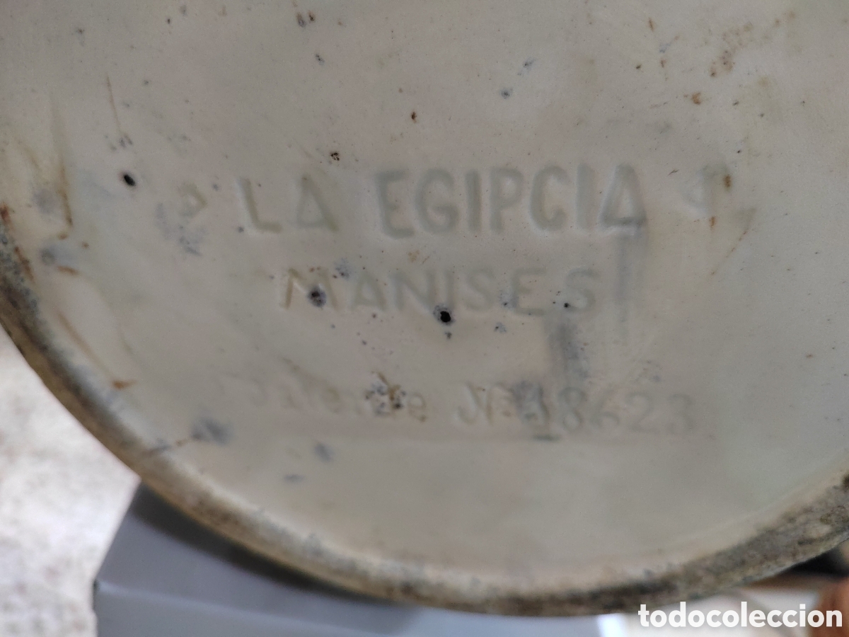 Antig&uuml;edades: Barril de cer&aacute;mica de Manises - Foto 8