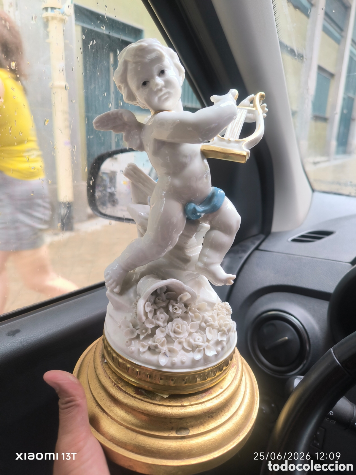 Antig&uuml;edades: Figura porcelana Algora