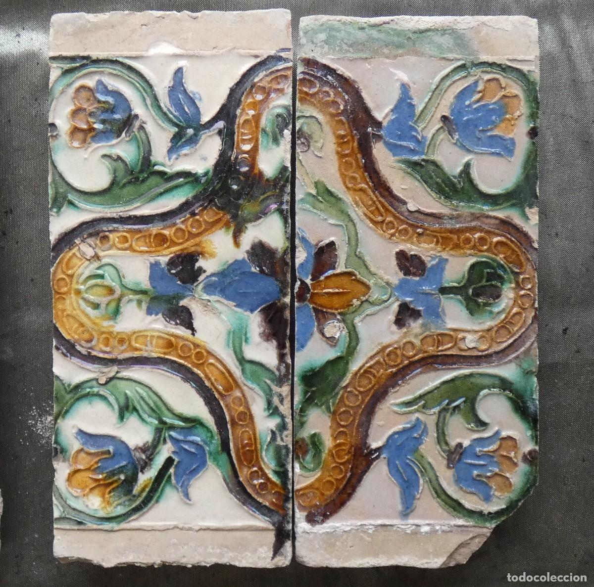 Antig&uuml;edades: Azulejo, Azulejos Espa&ntilde;ol Sevilla siglo 16