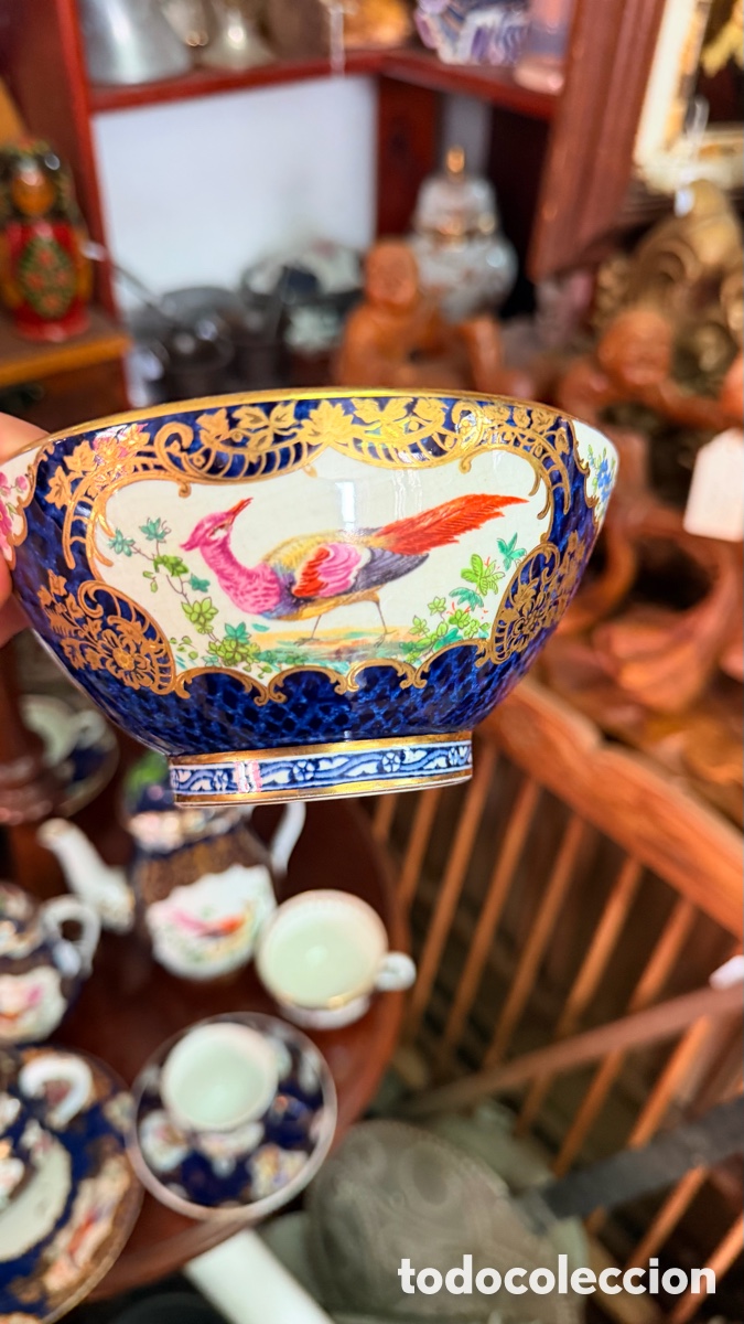 Antig&uuml;edades: juego de te o caf&eacute; porcelana worcester