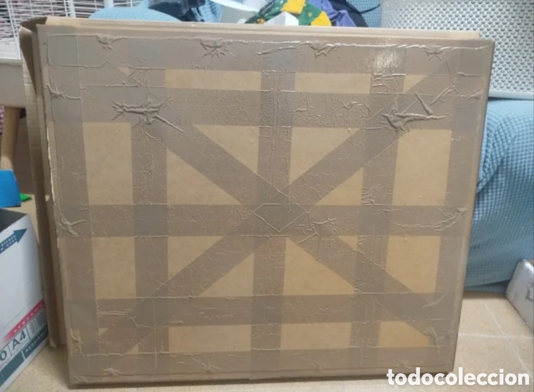 Antig&uuml;edades: Cuadro Nudos Marineros Caja Madera - Foto 4