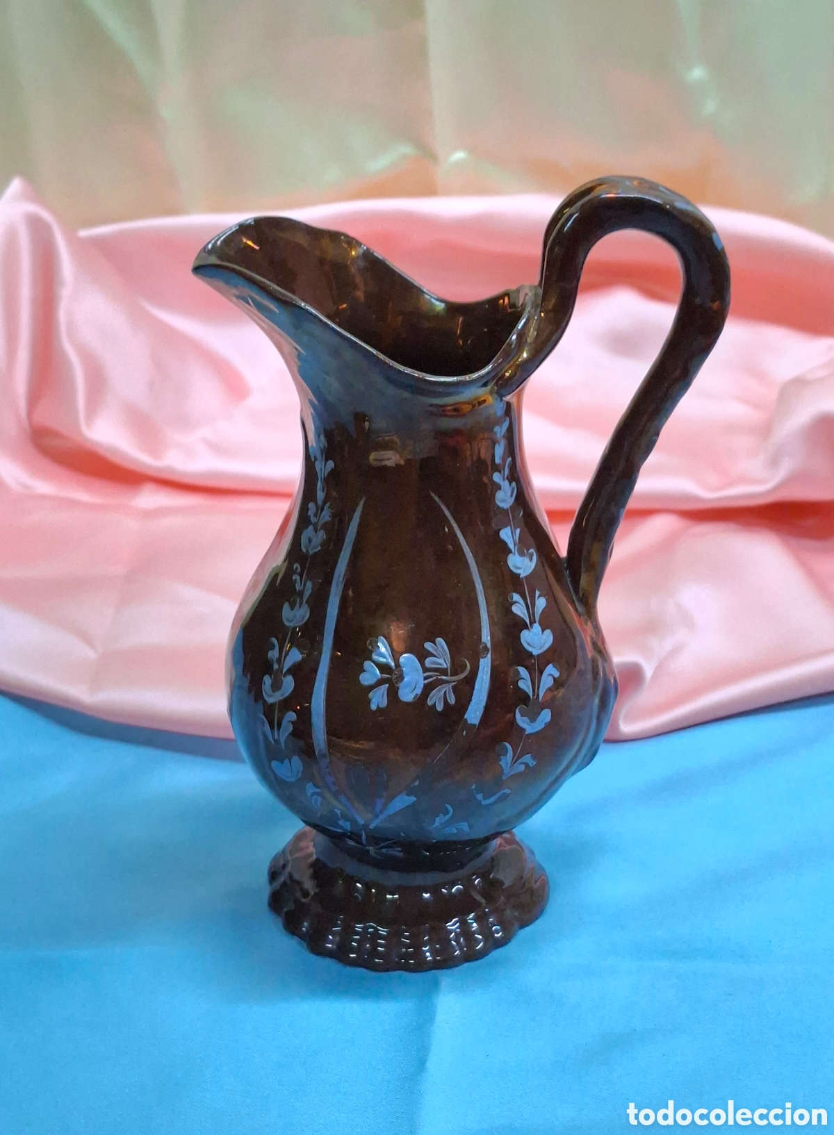 Antig&uuml;edades: Jarra de lustre Siglo XIX - Foto 2