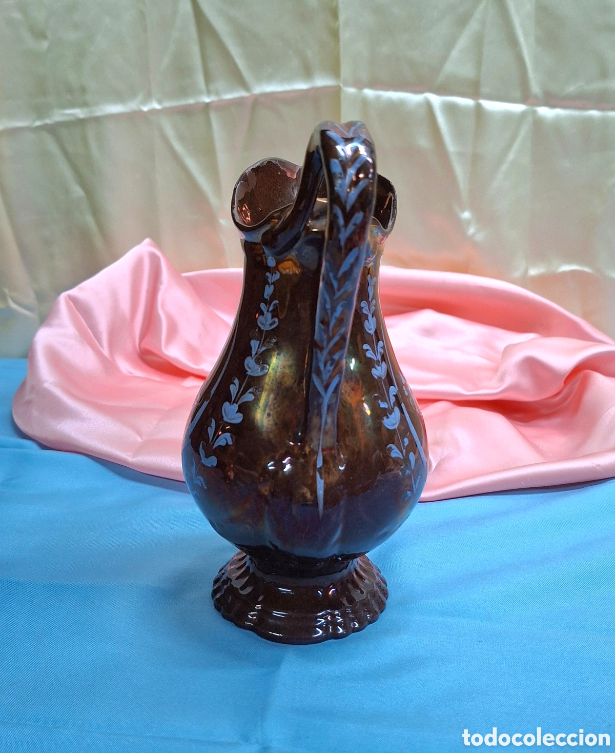 Antig&uuml;edades: Jarra de lustre Siglo XIX - Foto 5