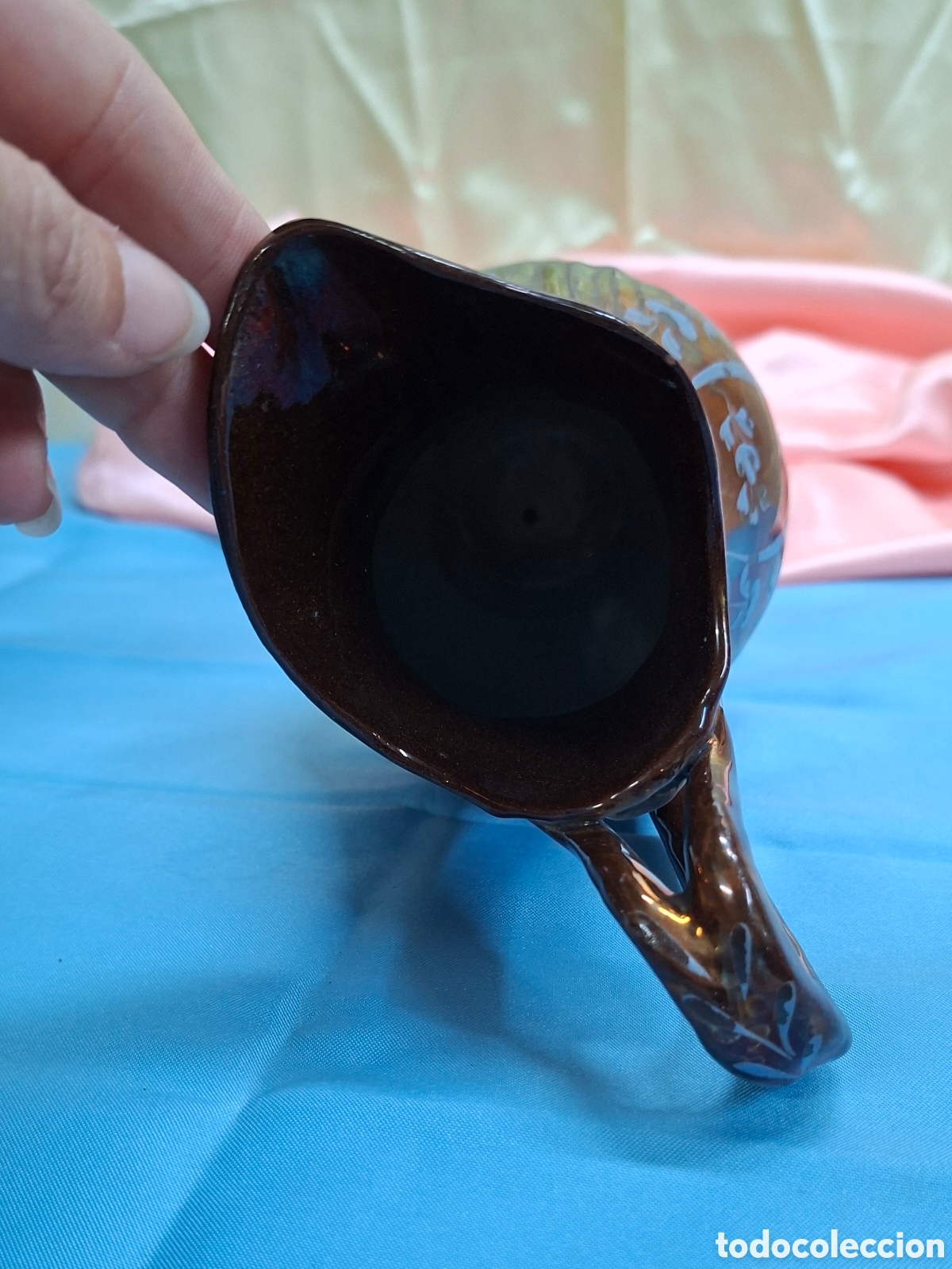 Antig&uuml;edades: Jarra de lustre Siglo XIX - Foto 7