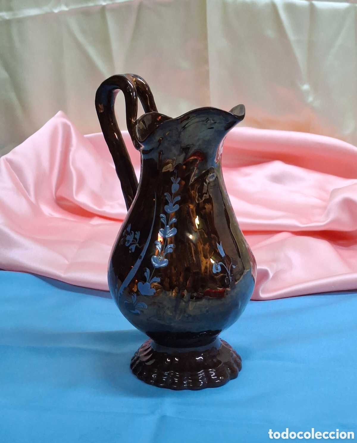Antig&uuml;edades: Jarra de lustre Siglo XIX - Foto 11