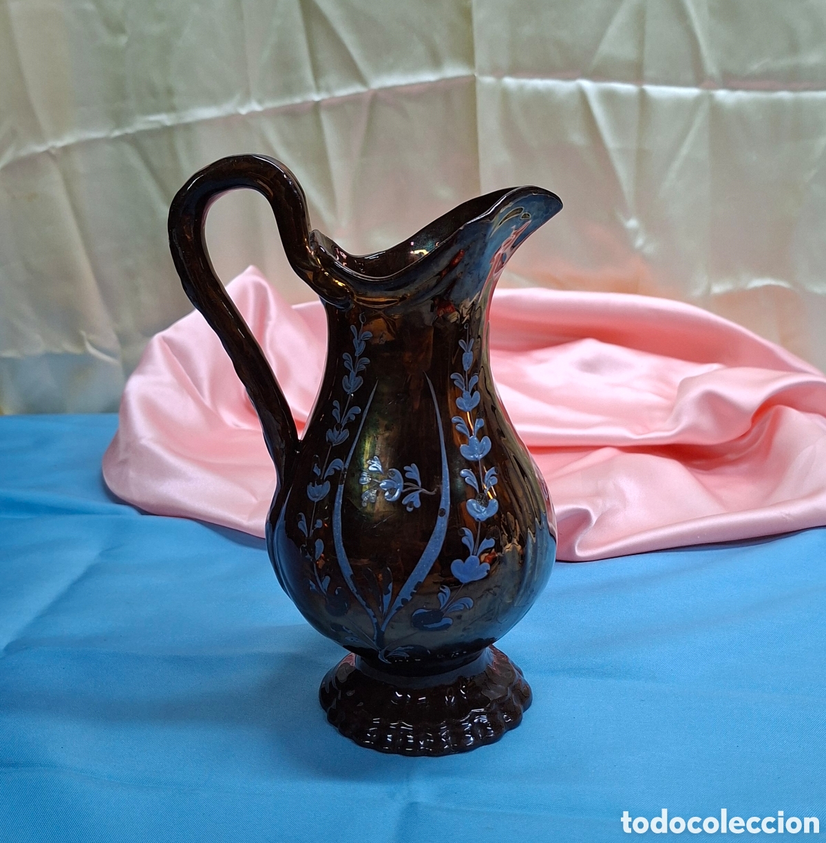 Antig&uuml;edades: Jarra de lustre Siglo XIX - Foto 12